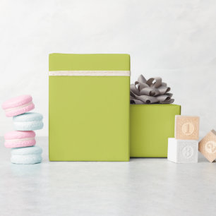 Papel De Regalo Sólido color limón verde limón