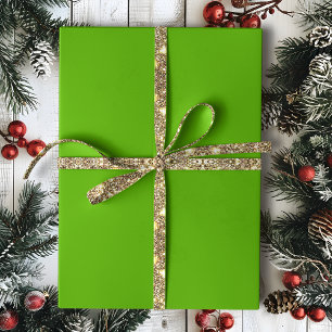 Papel De Regalo Sólido verde