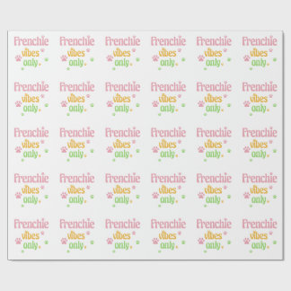 Papel De Regalo Solo frenchie vibes