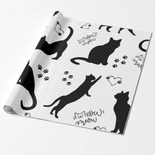 Papel De Regalo Sólo gatos
