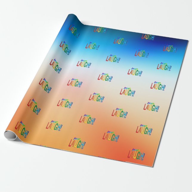 Papel De Regalo Solo ríe (Desenrollado)
