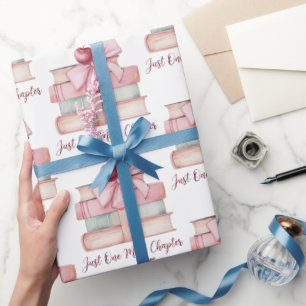 Papel De Regalo Sólo un capítulo más – Amante de los libros de acu