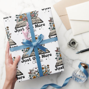 Papel De Regalo Sólo un capítulo más libro floral