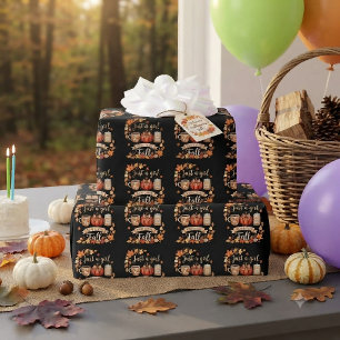 Papel De Regalo Sólo una chica que ama el café de otoño