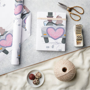 Papel De Regalo Solo una pareja casada se va