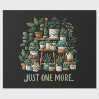 Papel De Regalo Solo una planta divertida más Flor de interior