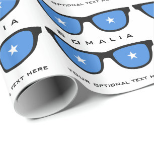 Papel De Regalo Somalia Shades personalizado texto y ajuste de reg