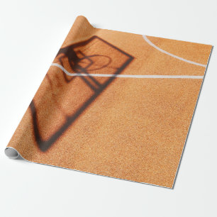 Papel De Regalo Sombra del aro de baloncesto