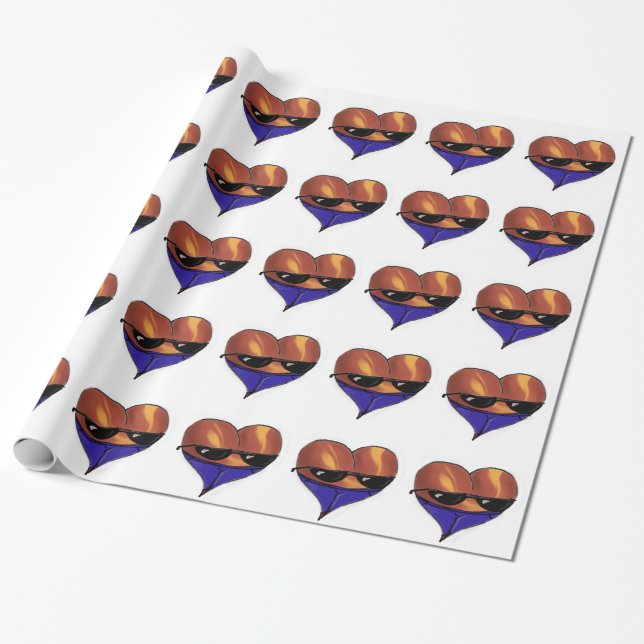 Papel De Regalo Sombras del botín (Desenrollado)