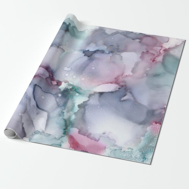Papel De Regalo Sombras en colores pastel (Desenrollado)