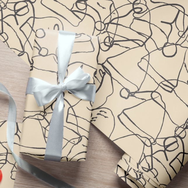 Papel De Regalo Sombrero De Santa Jumble Y Elegantes Navidades Sub (Subido por el creador)