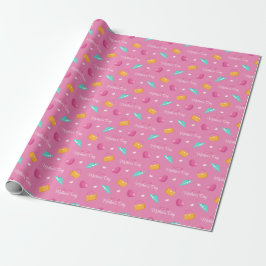 Papel De Regalo Sombreros, Corazones y Carteras Día de la Madre