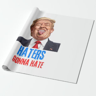 Papel De Regalo Sombreros divertidos Los que odian van a odiar cit