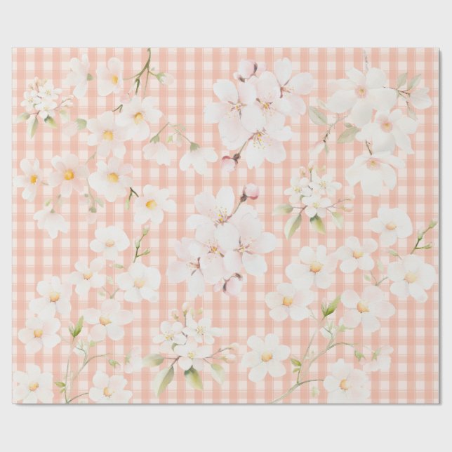 Papel De Regalo Some Bunny 1st Birthday Wrapping Paper (Superficie plana)