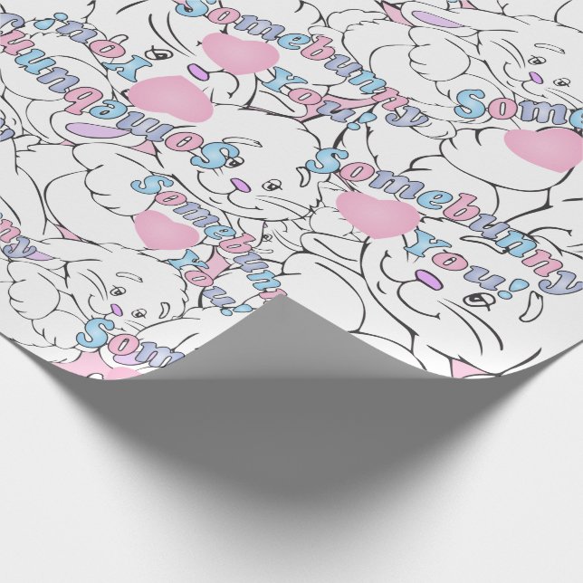 Papel De Regalo Somebunny te ama (Esquina)