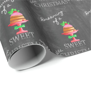 Papel De Regalo ¡Soñando con un dulce Navidad!