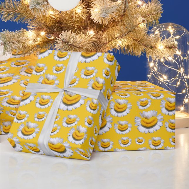 Papel De Regalo Sonrisas Alegres De Manzanillas (Vacaciones)