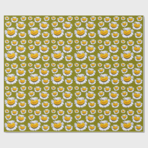 Papel De Regalo Sonrisas Alegres De Manzanillas