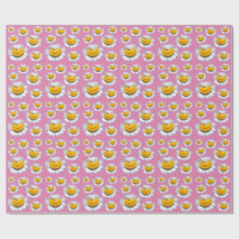 Papel De Regalo Sonrisas Alegres De Manzanillas