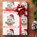 Papel De Regalo Sonrisas alpacas AÑADIR NOMBRE Merry Christmas Lla<br><div class="desc">Sonrisas alpacas AÑADIR NOMBRE Merry Papel de envolvimiento de Llama navideña</div>