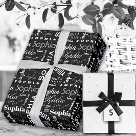 Papel De Regalo Sophia Custom Name