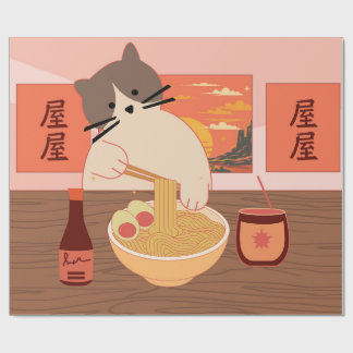 Papel De Regalo Sorber Fideos Ramen