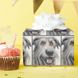 Papel De Regalo Sorpresa irlandesa de Wolfhound