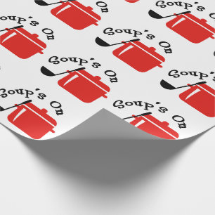 Papel De Regalo Soup's On