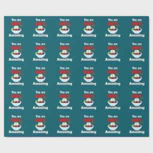 Papel De Regalo Soy asombroso Kawaii Sushi