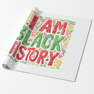 Papel De Regalo Soy historia negra - Activismo negro