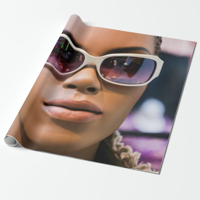 Papel De Regalo Soy realmente hermosa (Desenrollado)