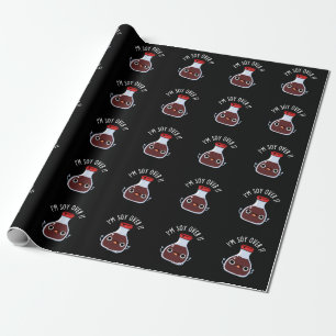 Papel De Regalo Soy un capullo de soja divertida