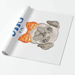 Papel De Regalo Soy Un Pug, Un Gracioso Regalo De Pug, Un Regalo D
