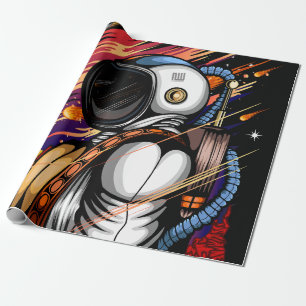Papel De Regalo Spaceman
