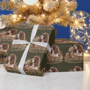 Papel De Regalo Spaniel de Springer Inglés