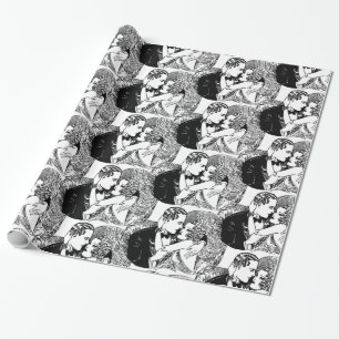 Papel De Regalo Speakeasy Roaring 20's Boda Theme Retro