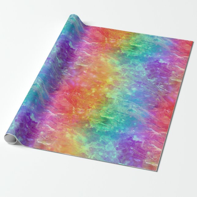Papel De Regalo spellcaster - resistente prisma del arcoiris sombr (Desenrollado)