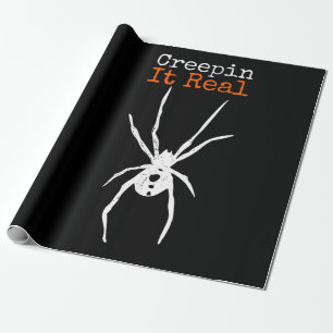 Papel De Regalo Spider G Divertido disfraz de Halloween - Creepin 