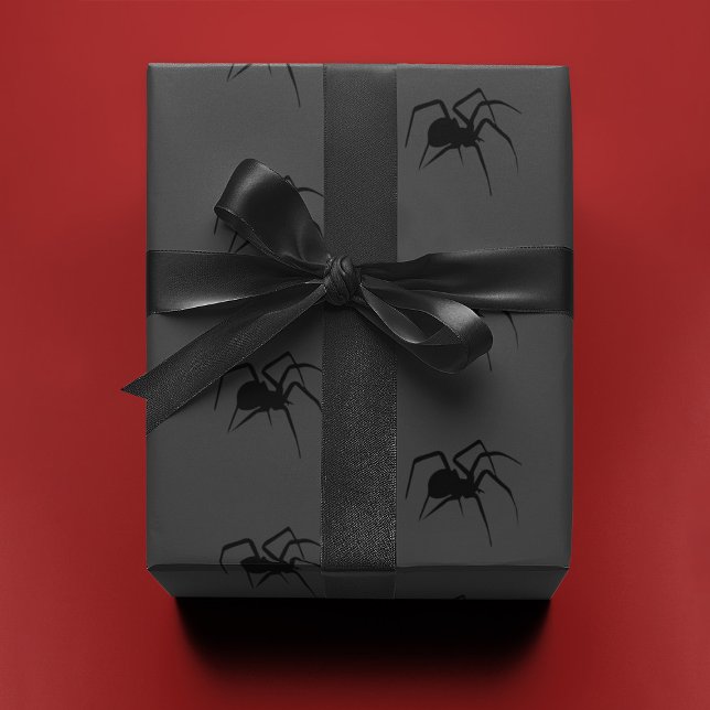 Papel De Regalo Spider sobre el gris | (Subido por el creador)