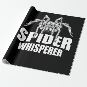Papel De Regalo Spider Whisperer Halloween Tarantula Spider Gift
