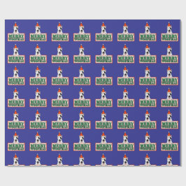 Papel De Regalo Spike "Merry Woofmass" gift wrap