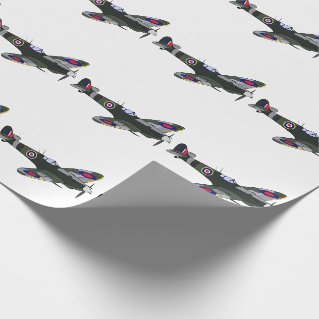 Papel De Regalo Spitfire (Esquina)