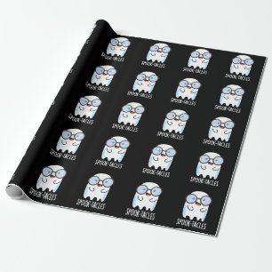 Papel De Regalo Spook-tacles divertidos juego de palabras de fanta