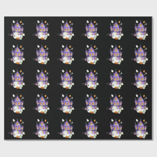 Papel De Regalo Spooky Unicorn