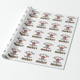 Papel De Regalo Sport Hockey