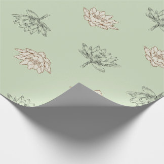 Papel De Regalo Spring Lotus