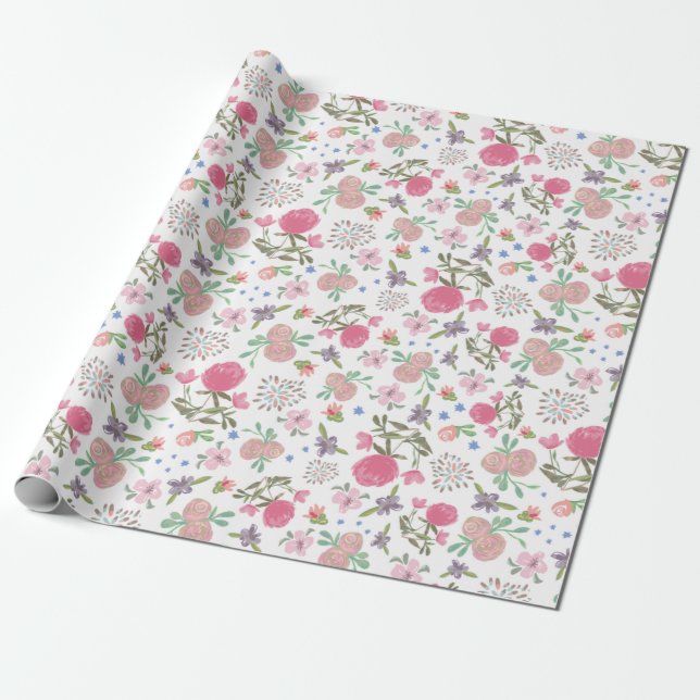 Papel De Regalo Spring Thrill (Desenrollado)