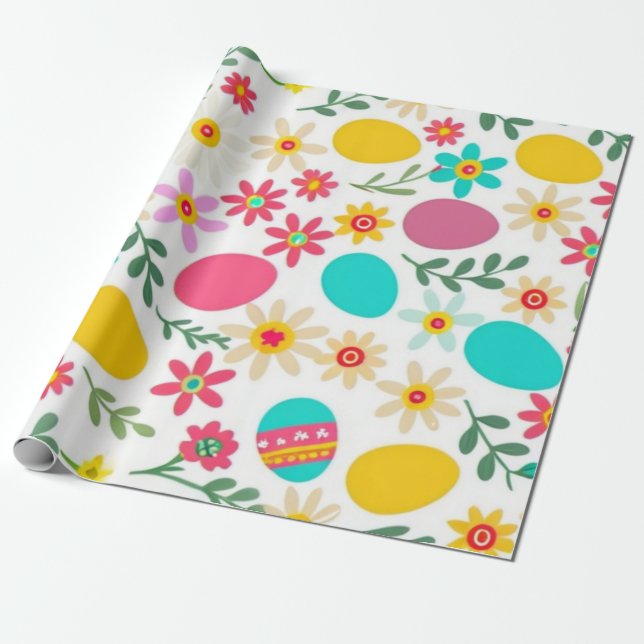 Papel De Regalo Springtime Splendor (Desenrollado)
