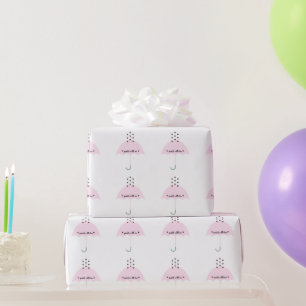 Papel De Regalo Sprinkle Love Pink Chica Shower Fiesta