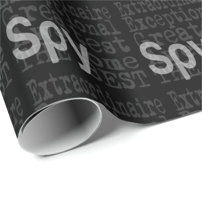 Papel De Regalo Spy Extraordinaire (Esquina del rollo)